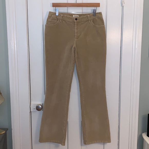 VINTAGE ST. JOHN’S BAY TAN CORDUROY PANTS BOOTCUT - Picture 1 of 7